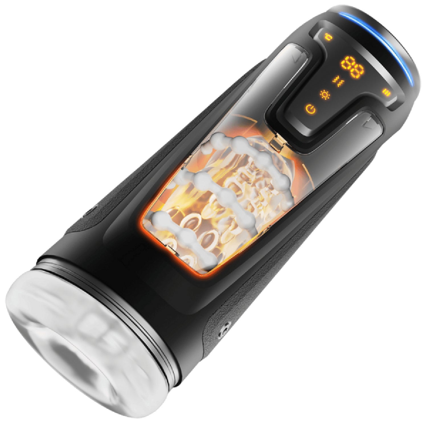 Warrior Heartbeat Nexus Ecstasy – Heated Thrusting Male Masturbator with Vibrations > Sex Toys For Men > Masturbators > Vibrating Main image