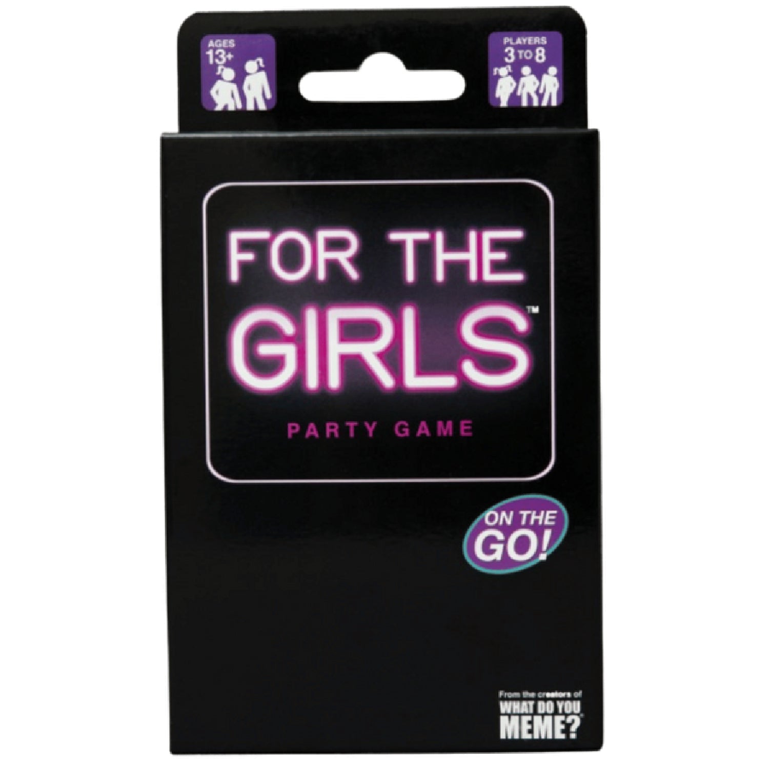 For The Girls Travel Edition Card Game – Party Game for 3-8 Players Ages 13+ > Novelties > Card Games Main image