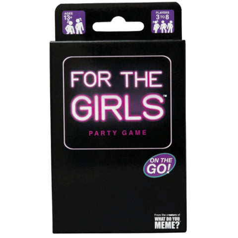 For The Girls Travel Edition – Card Game for 3-8 Players Ages 13 and Up > Novelties > Card Games