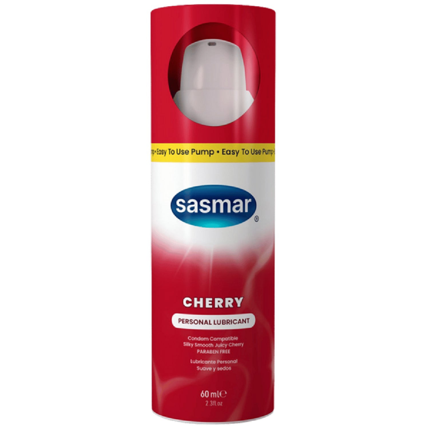 SASMAR Cherry Flavor Personal Lubricant – 60ml Lubricant > Lube > Flavoured
