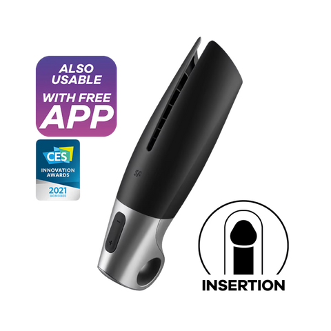 Satisfyer Power Masturbator – Male Stimulation Device > Sex Toys For Men > Masturbators > Vibrating