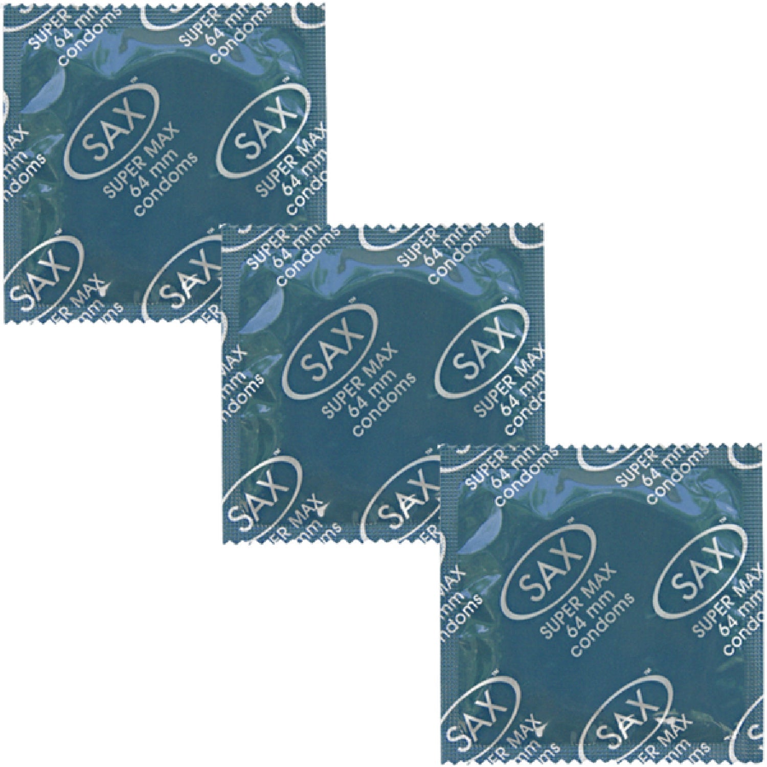 Sax Super Max Fit – 64mm Nominal Width Bulk Pack Condoms 144 Count One Size > Essentials > Condoms