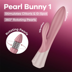 Satisfyer Pearl Bunny Terracotta Rabbit Vibrator > Vibrators > Ladies > Rabbit