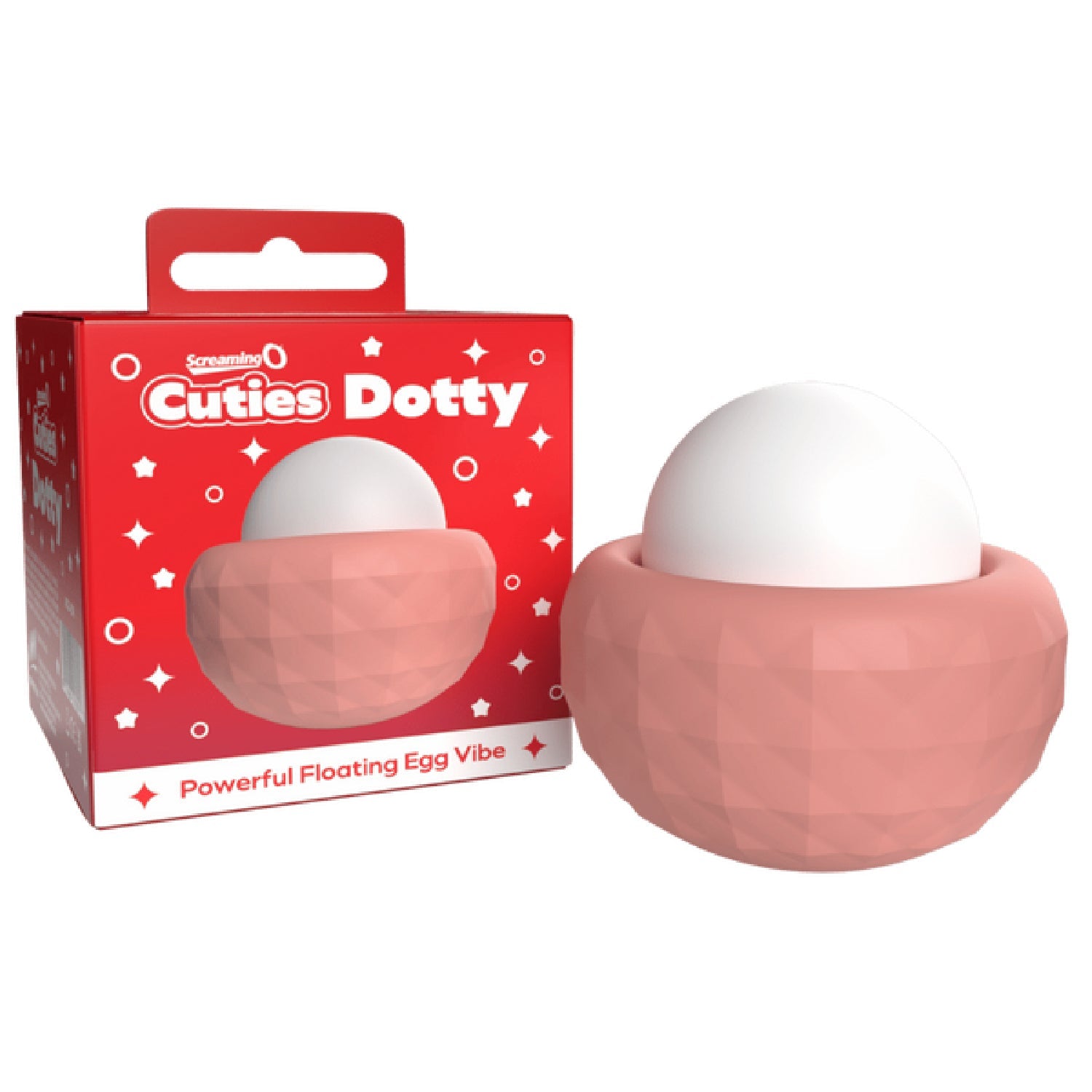 Cuties - Dotty Rechargeable Floating Egg Vibe (Dusty Rose) > Vibrators > Unconventional Main image