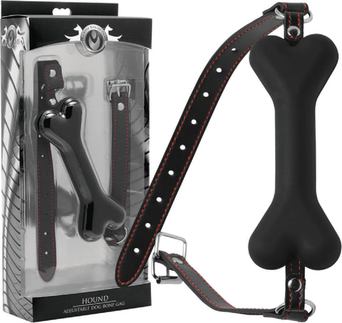 Hound Adjustable Dog Bone Gag – Silicone Bit Gag > Bondage Gear > Gags and Bits