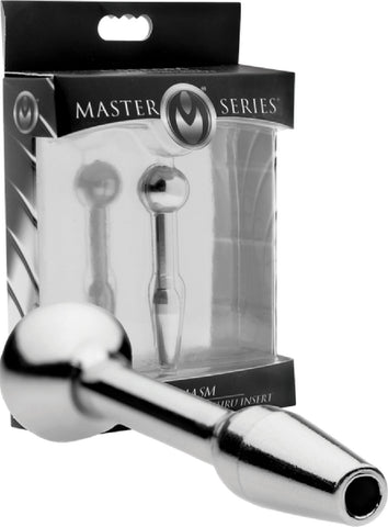 Chasm Stainless Steel Cum-Thru Urethral Insert – Smooth Sounding Insert > Sex Toys For Men > Sounding Rods