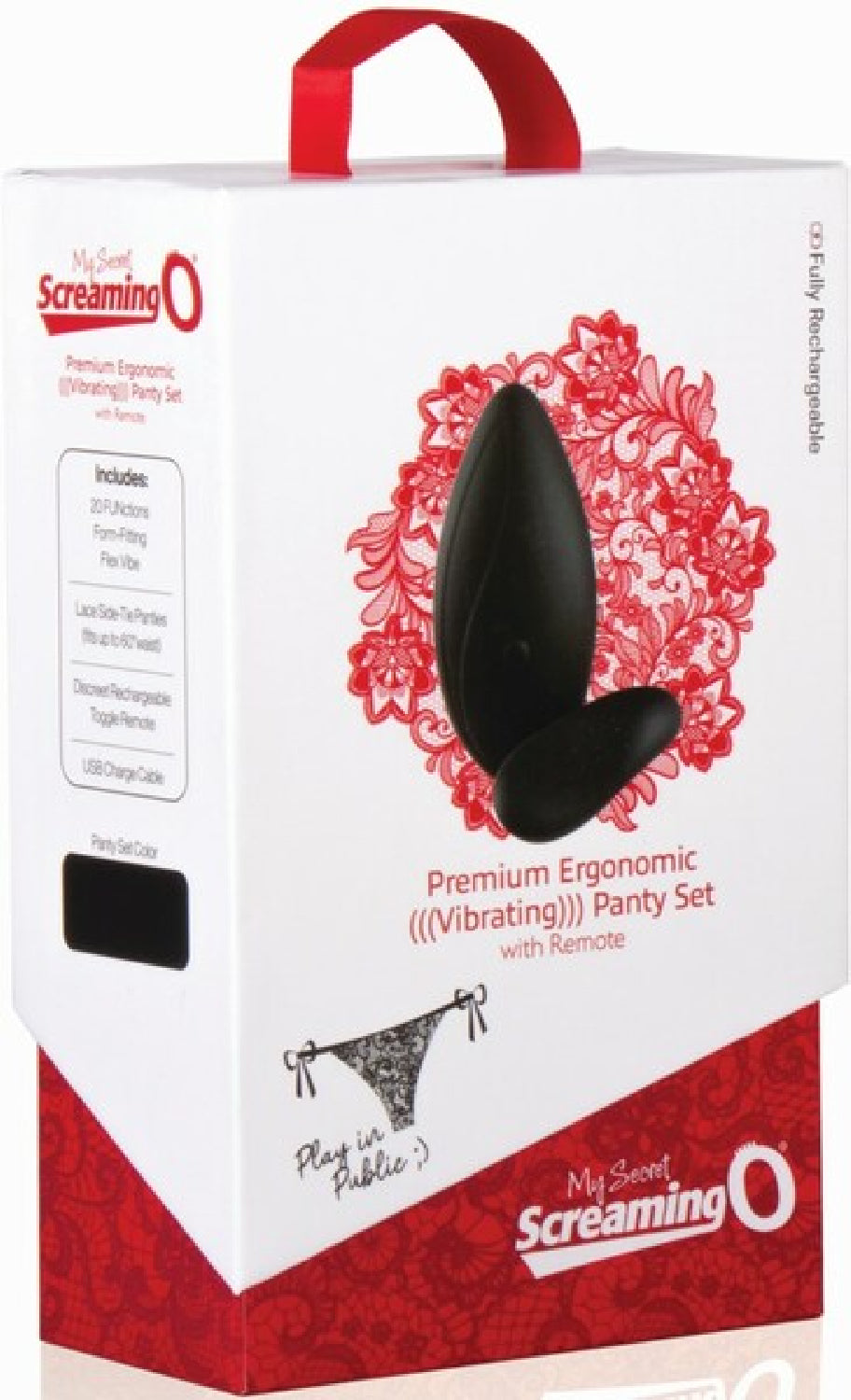 My Secret Screaming O Premium Ergonomic Remote Panty Set – Waterproof Remote-Controlled Panty Vibrator > Sex Toys For Ladies > Panty Vibes