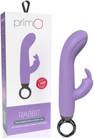Screaming O PrimO Rabbit – 4.5 Inch Silicone Rabbit Vibrator with 5+5 Motor Settings > Vibrators > Ladies > Rabbit