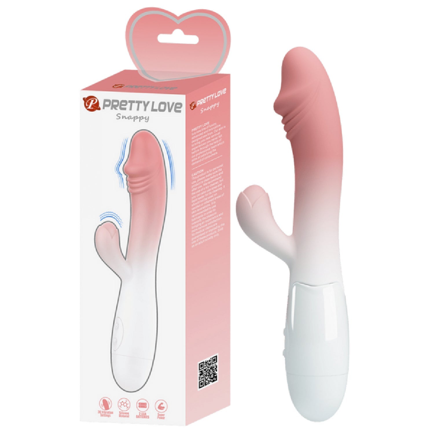 Snappy G-Spot Rabbit Vibrator – Dual Stimulator with Flexible Design Secondary image