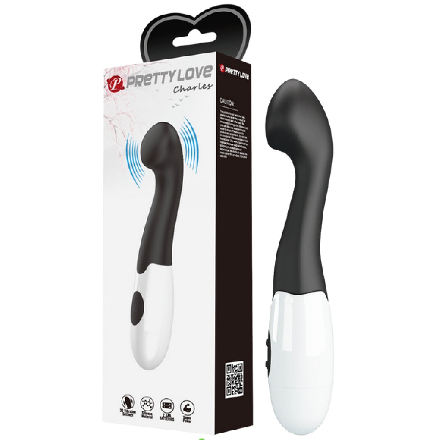 Charles Classic – Stylish Silicone Vibrator with Bulbous Head > Vibrators > Ladies > Rabbit Main image