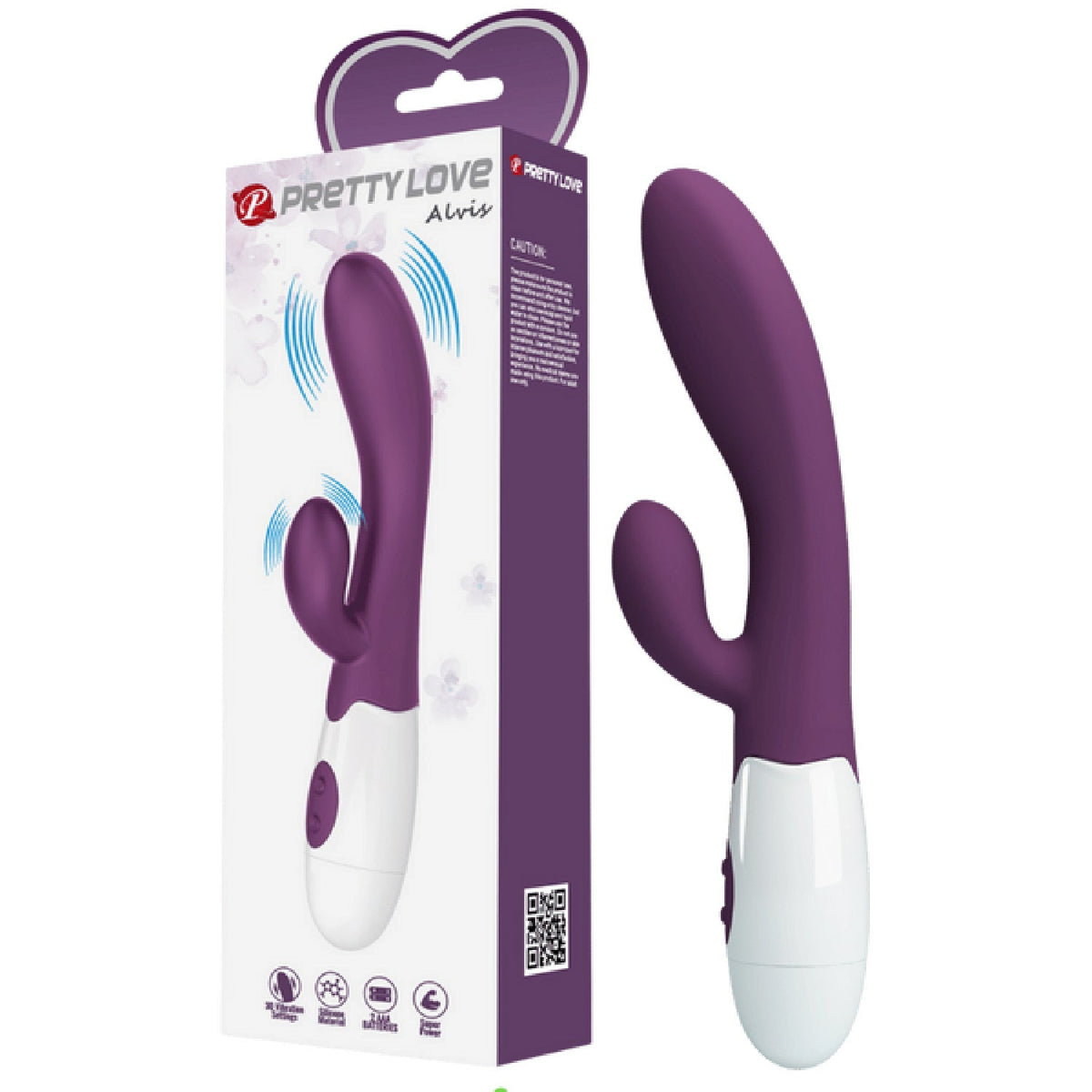 Alvis – Rabbit Vibrator with Dual Motors and 30 Vibration Functions > Vibrators > Ladies > Rabbit