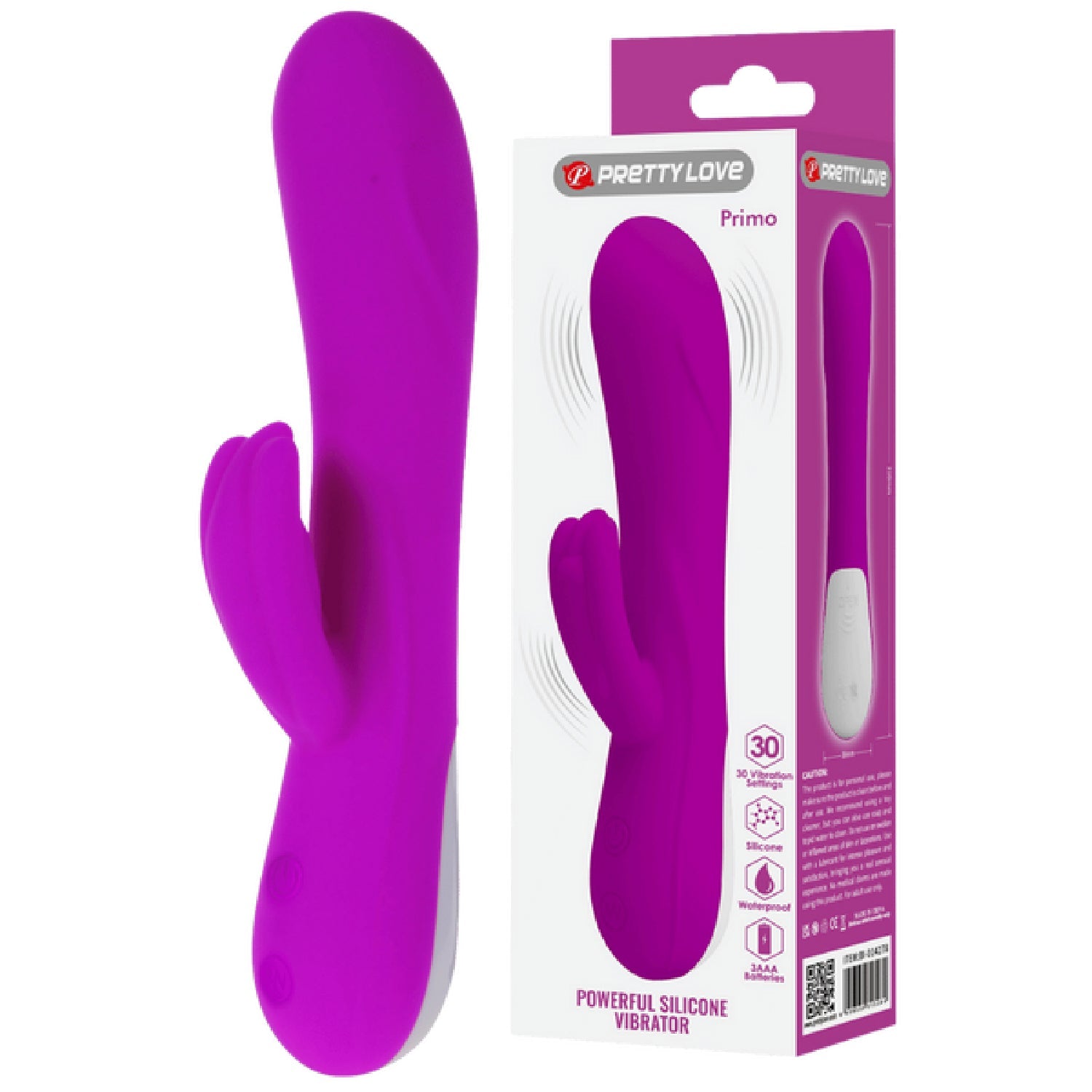 Primo Powerful Silicone Vibrator > Vibrators > Ladies > Rabbit Main image