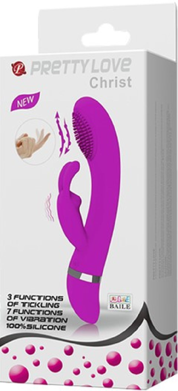 Pretty Love Christ Rabbit Vibrator – Silicone 3 Tickling and 7 Vibration Functions Vibrator > Vibrators > Ladies > Rabbit