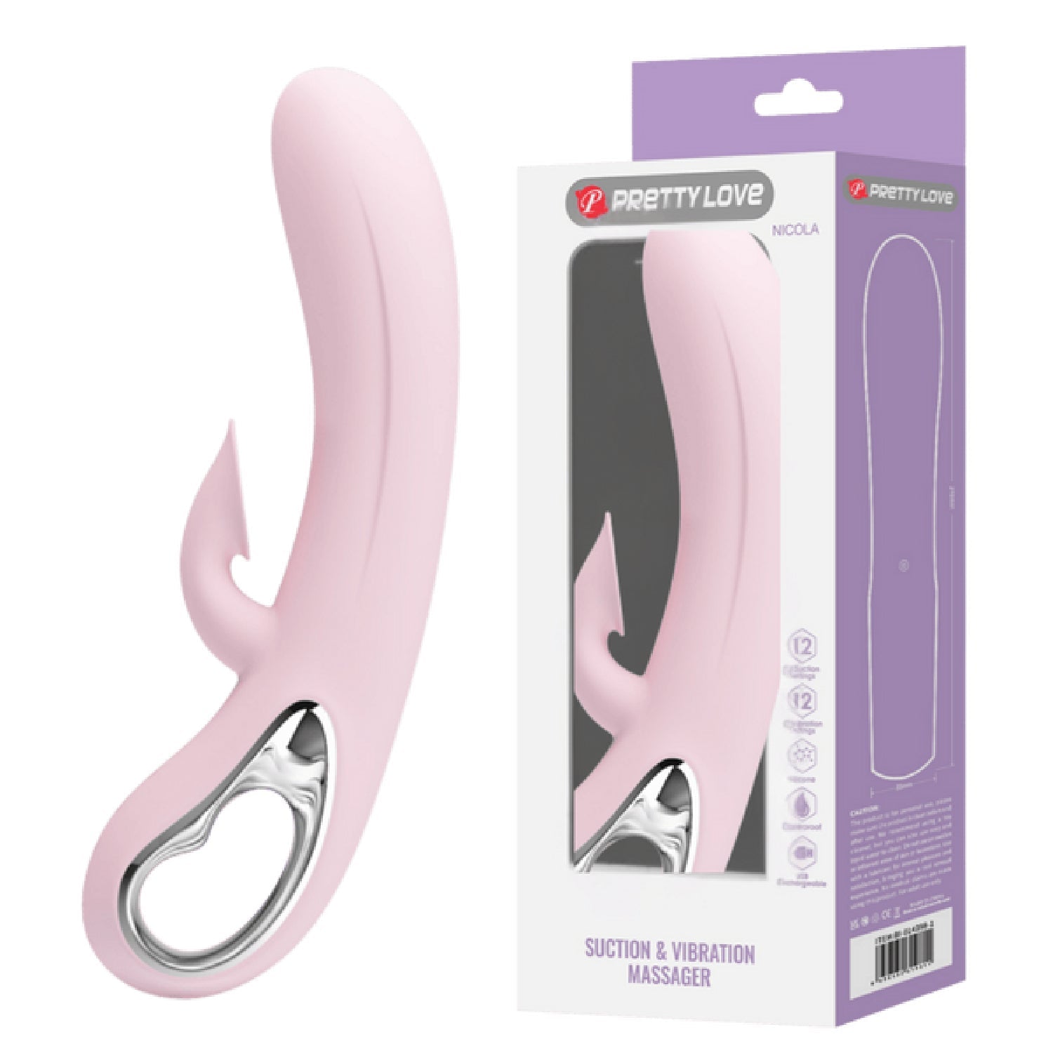 Pretty Love Rechargeable Nicola – Rechargeable Vibrator > Vibrators > Ladies > Rabbit