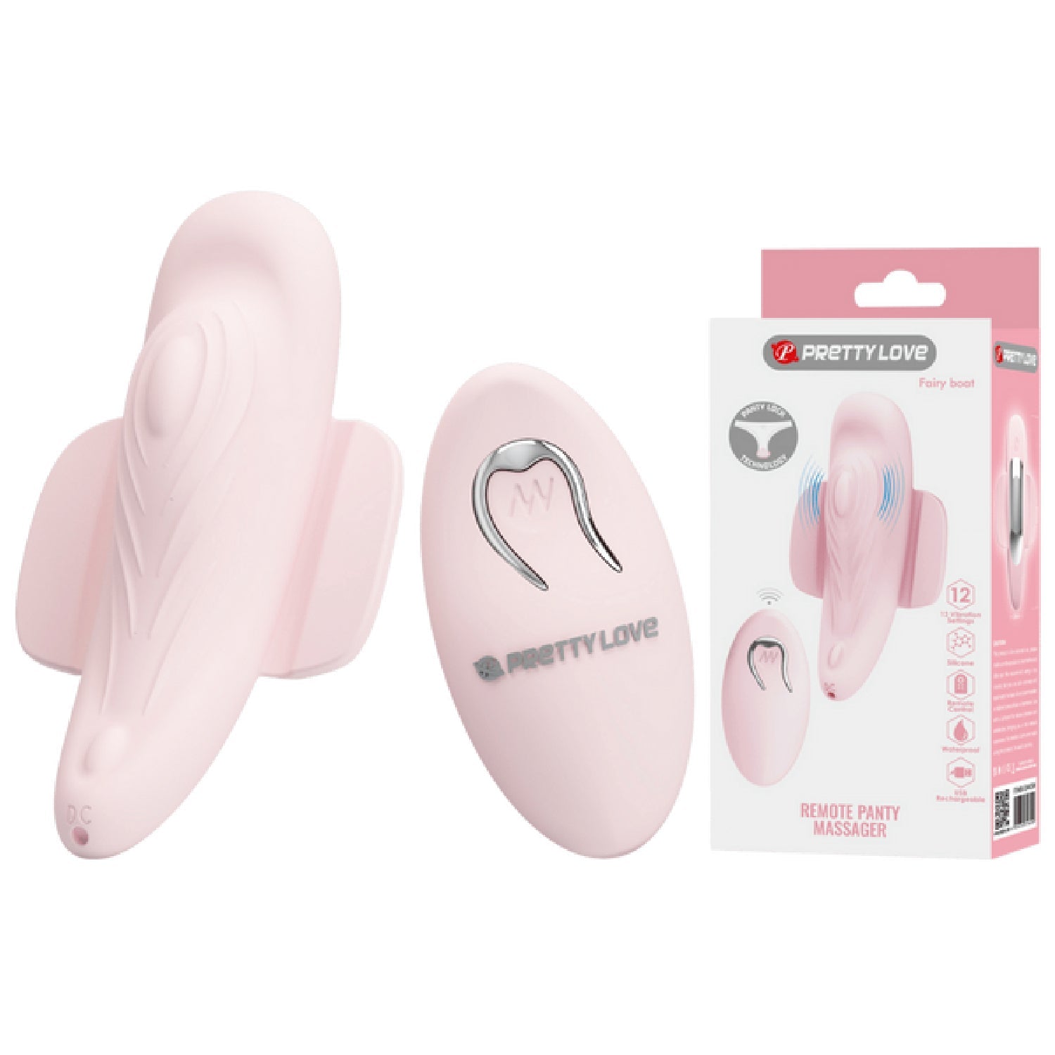 Fairy Boat Remote Panty Massager – Luxury Clitoral Vibrator > Sex Toys For Ladies > Panty Vibes