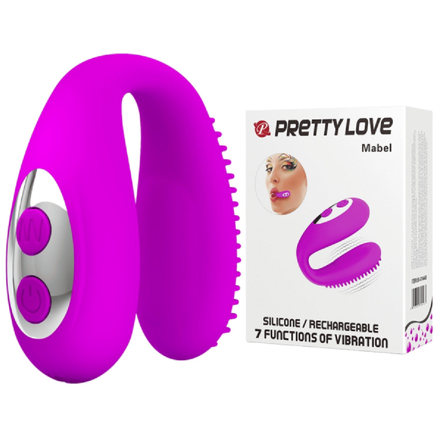 Rechargeable Mabel – Silicone Oral Sex Stimulator > Vibrators > Unconventional