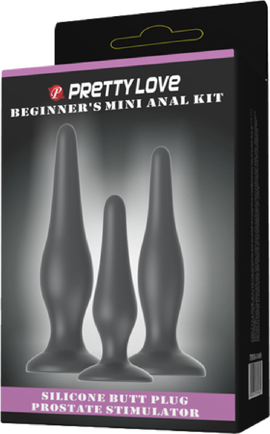 Beginner's Mini Anal Kit – Three Sizes Butt Plug Set for Beginners > Anal Range > Butt Plug Kits