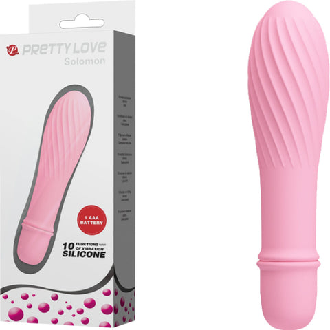 Solomon Mini Vibrator – Silicone Small Vibrator with Swirl Tip > Vibrators > Mini Vibrators