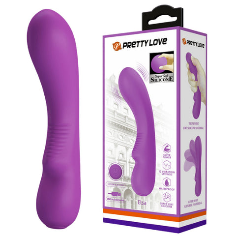 Elsa – Rechargeable Vibrator with 12 Vibration Functions, Smart Memory, and Soft Silicone Material > Vibrators > Standard Vibrators