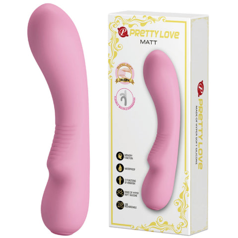 Matt – Rechargeable Soft Silicone Vibrator with 12 Vibration Functions and Smart Memory > Vibrators > Standard Vibrators