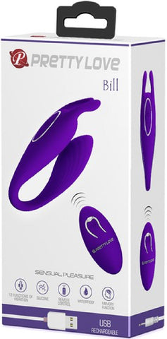 Pretty Love Bill – Waterproof Rechargeable Silicone Stimulator > Sex Toys For Ladies > Clitoral Vibrators and Stimulators