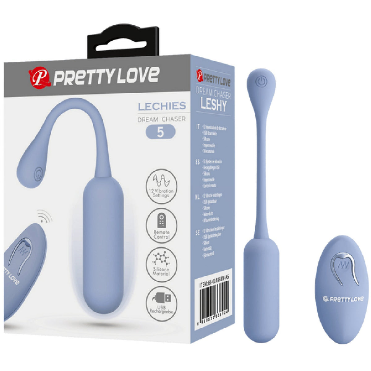 Leshy 5 Dream Chaser Rechargeable – Hands-Free Wireless Remote-Controlled Vibrating Egg > Sex Toys For Ladies > Vibrating Eggs