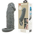 Realistic Penis Sleeve – Stretchy Thickening Penis Sleeve > Sex Toys For Men > Penis Sleeves