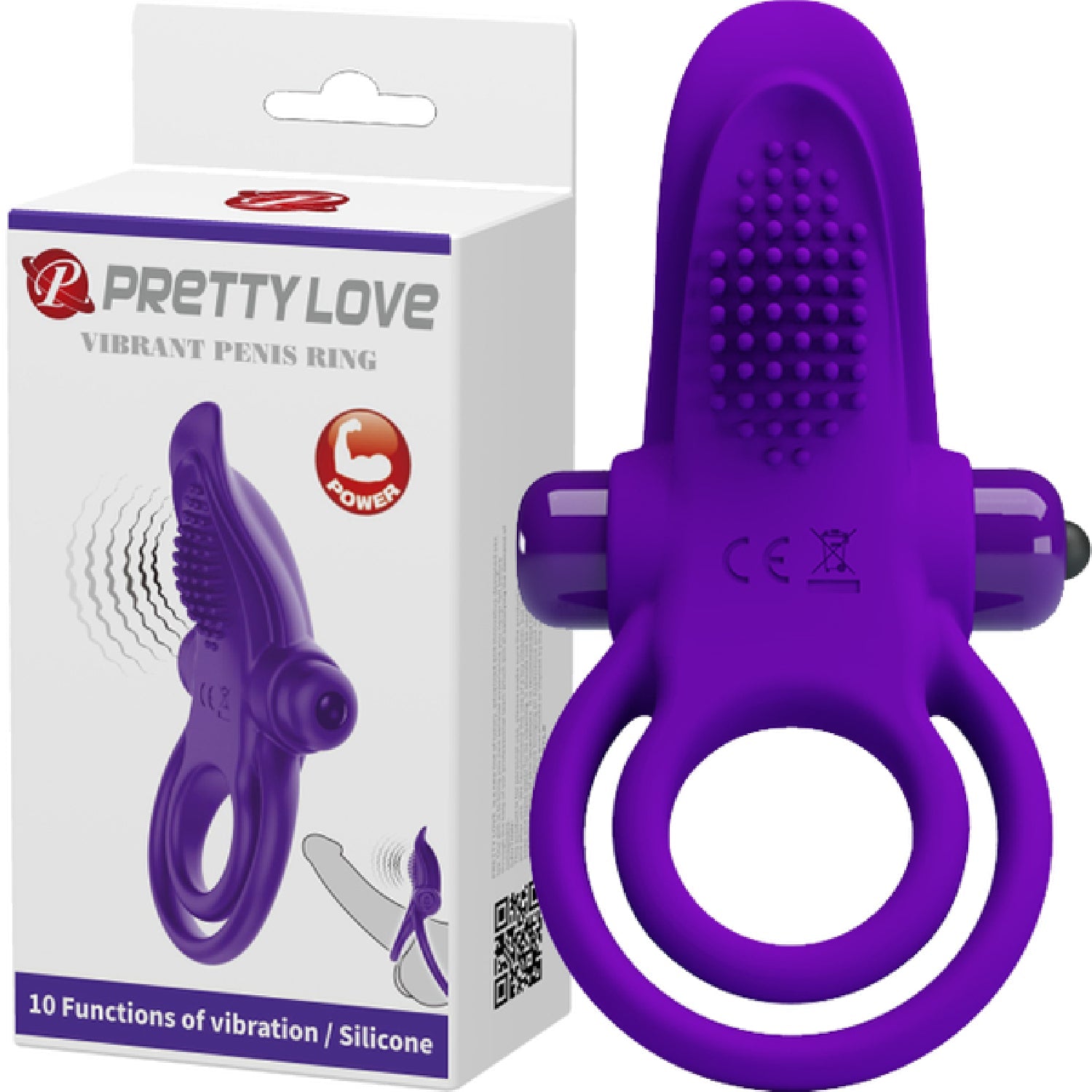 Vibrant Rabbit Cock Ring – Silicone Vibrating Penis Ring > Vibrators > Ladies > Rabbit