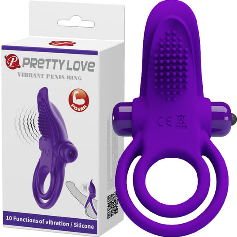Vibrant Rabbit Cock Ring – Silicone Vibrating Penis Ring > Vibrators > Ladies > Rabbit
