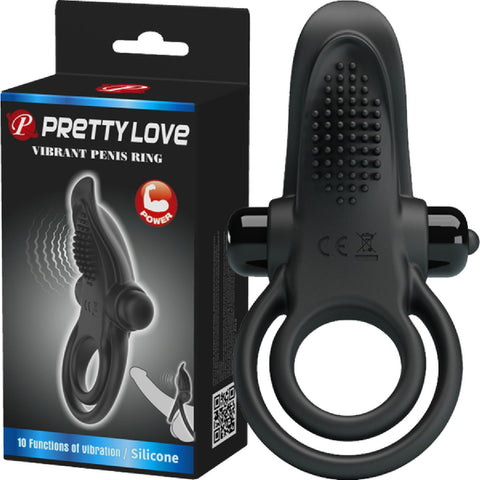 Vibrant Rabbit Cock Ring – Silicone Vibrating Penis Ring > Vibrators > Ladies > Rabbit