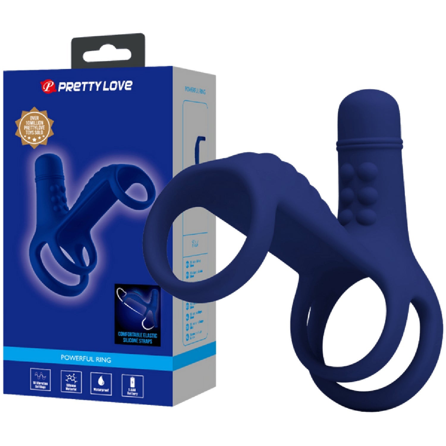 Pretty Love Elish – Vibrating Penis Sling with 10 Vibration Modes and Cock Ring > Sex Toys > Couples Toys Main image