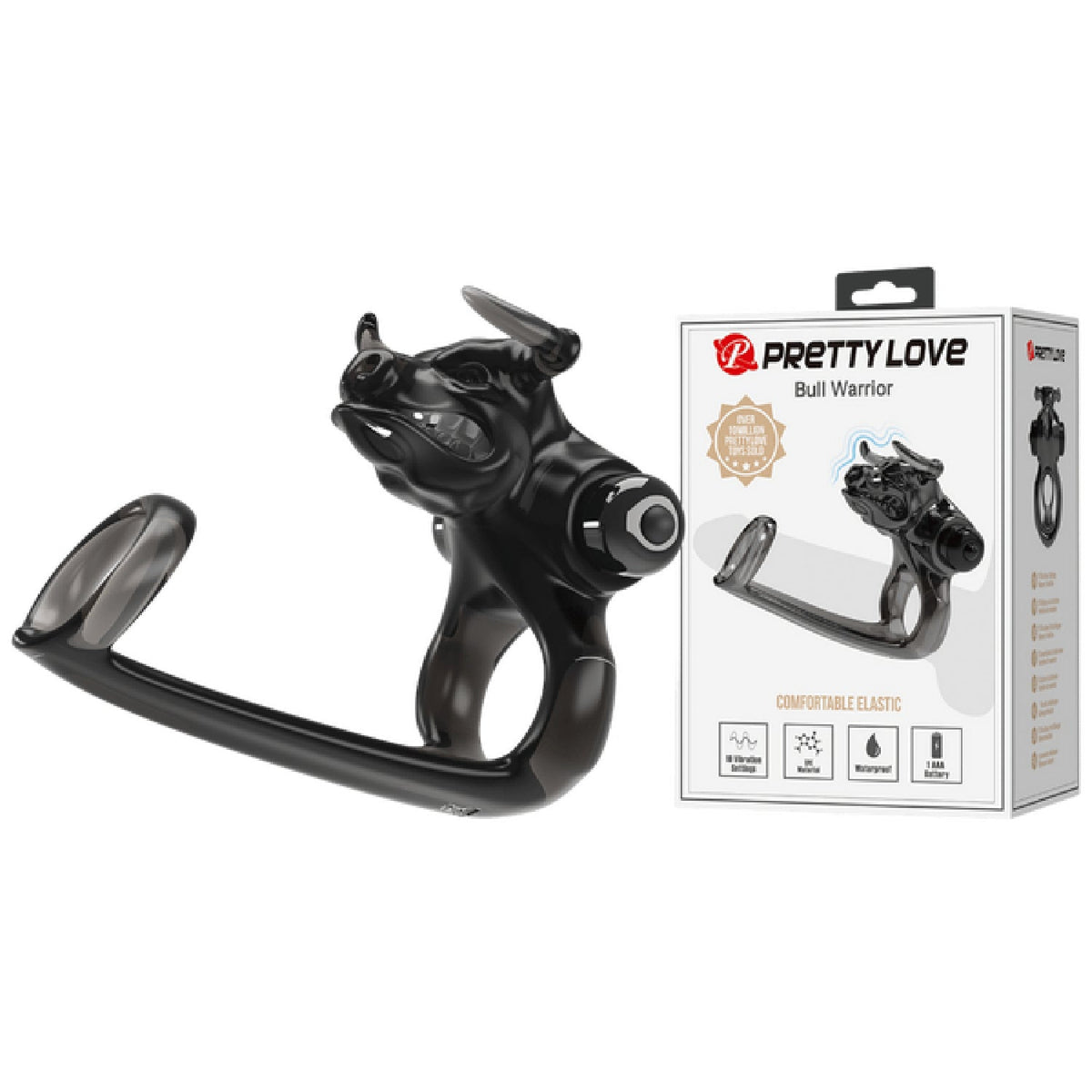 Bull Warrior – Penis Ring and Girth Enhancer Cockring > Cock Ring > Vibrating