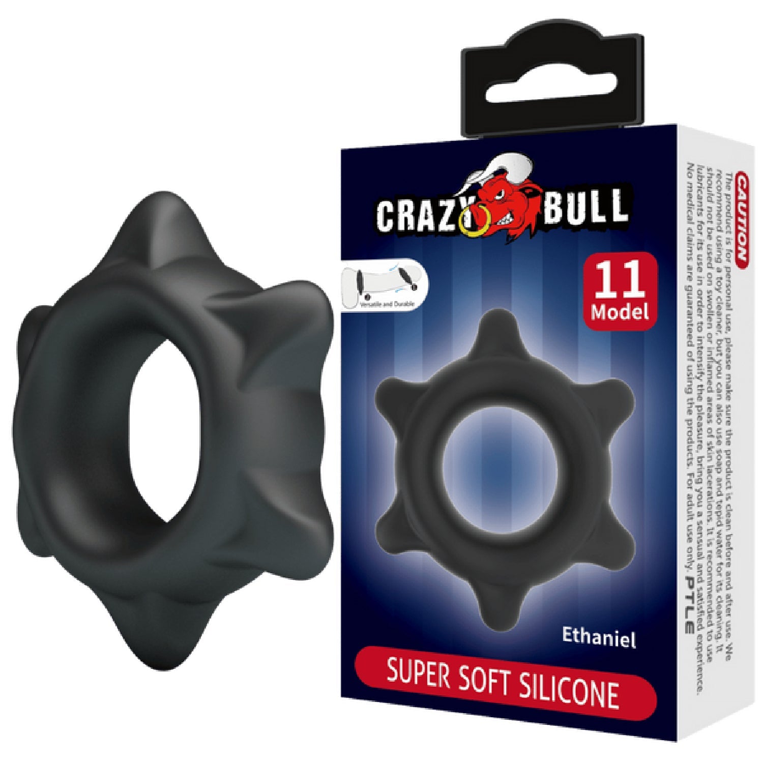 Ethaniel No.11 Super Soft Silicone – High-Quality Performance Cockring > Cock Ring > Single