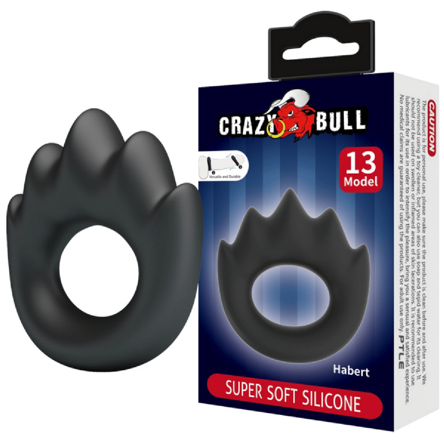 Habert Super Soft Silicone Cockring – High-Quality Flexible Silicone Cockring > Cock Ring > Single