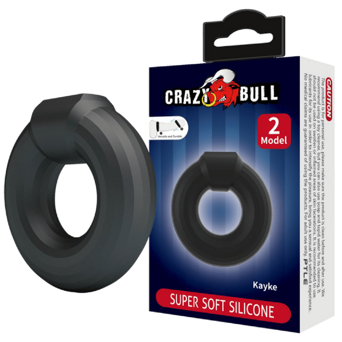 Kayke Super Soft Silicone Ring – Ultra-Soft Silicone Cockring > Cock Ring > Single