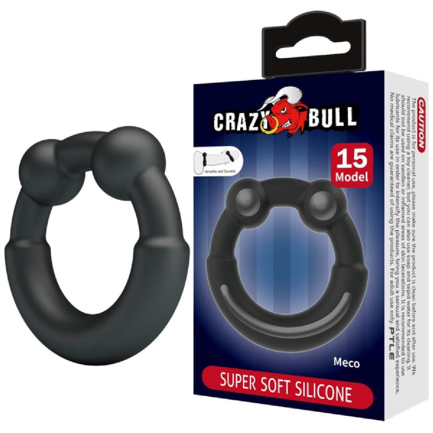 Meco Super Soft Silicone Cockring – High-Quality Comfortable Silicone Cock Ring > Cock Ring > Single