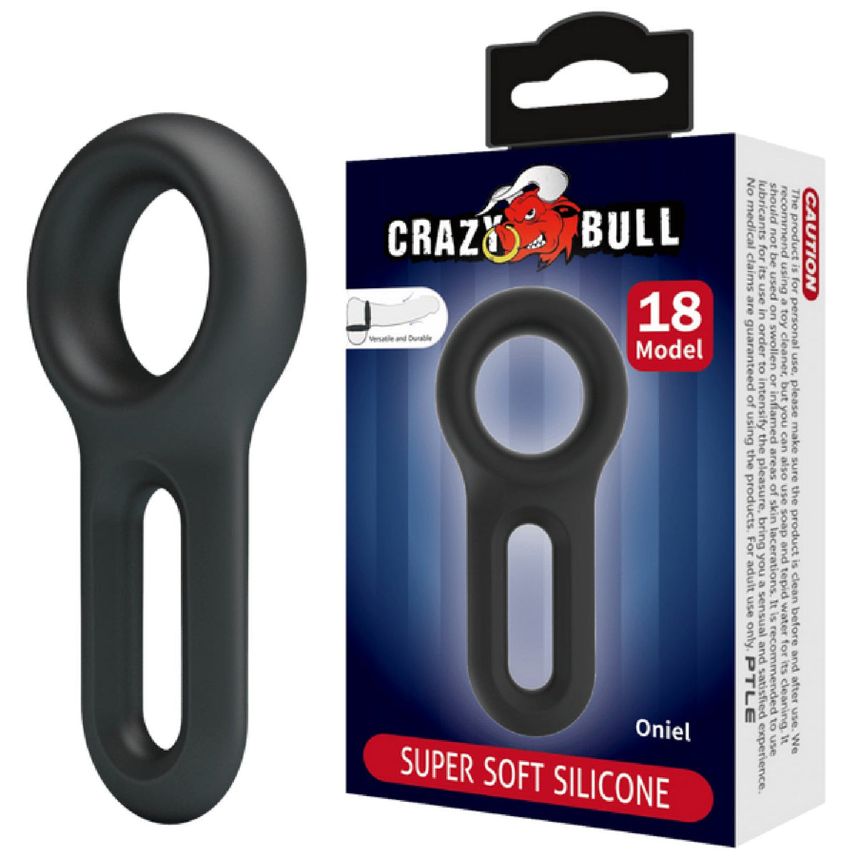 Oniel Super Soft Silicone Ring – Premium Flexible Silicone Cockring > Cock Ring > Single