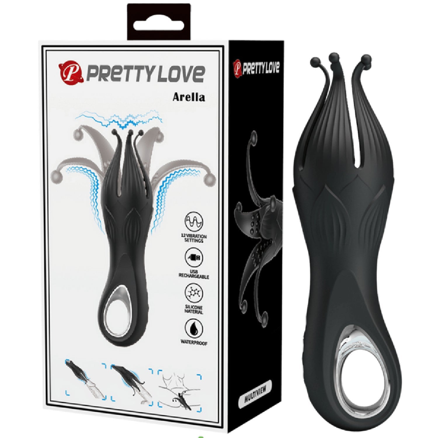 Arella Octopus-Shaped Vibro Penis Trainer – Rechargeable Men's Toy Secondary image