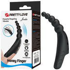 Jordin Honey Finger - Flexible Ribbed G-Spot And Clitoris Stimulating Vibrator With 10 Settings > Vibrators > Finger Vibrators