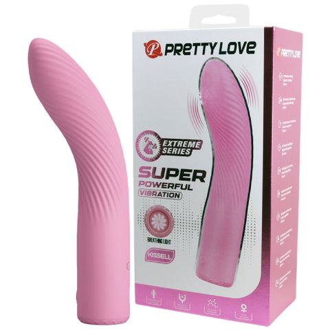 Kissell Rechargeable Vibrator – 10 Function, Breathing Light Design, Slim Silicone Body > Vibrators > G-Spot