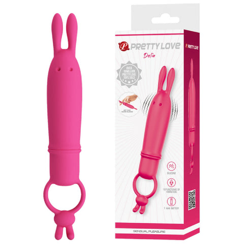 Delia Bunny Finger Vibrator – Silicone 10-Mode Finger Vibrator > Vibrators > Finger Vibrators