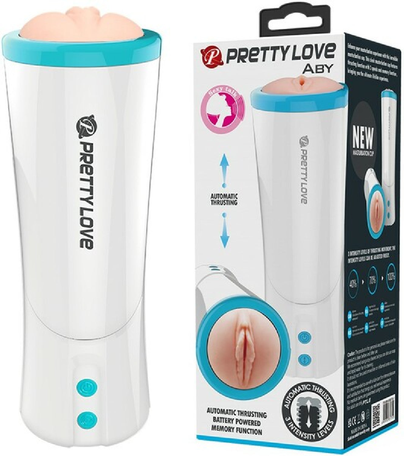 Pretty Love Aby – Pussy Masturbator > Sex Toys For Men > Masturbators > Manual