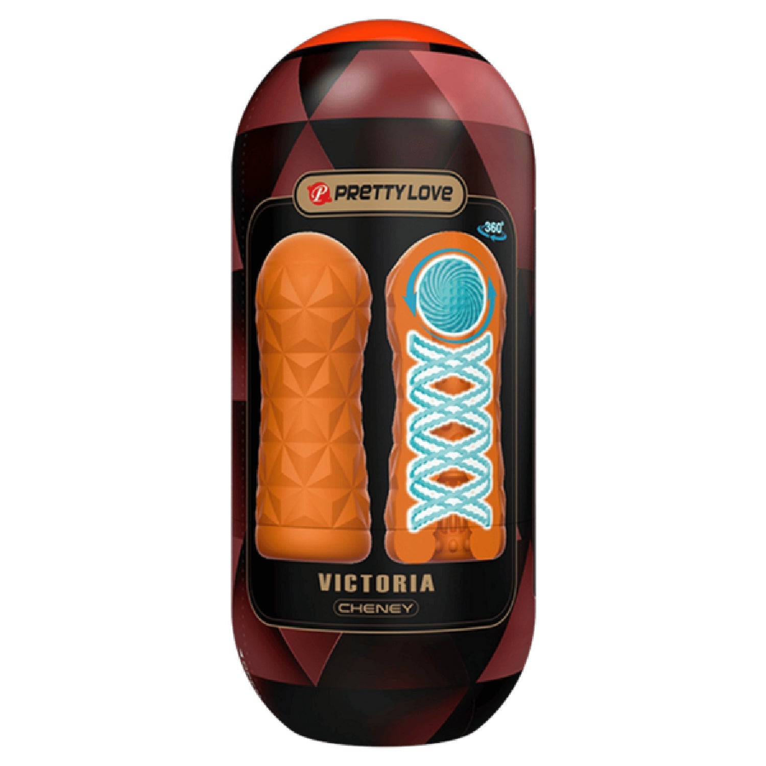 Victoria Masturbator Sleeve – Reusable Stimulation Sleeve with Coil and Ball Secondary image