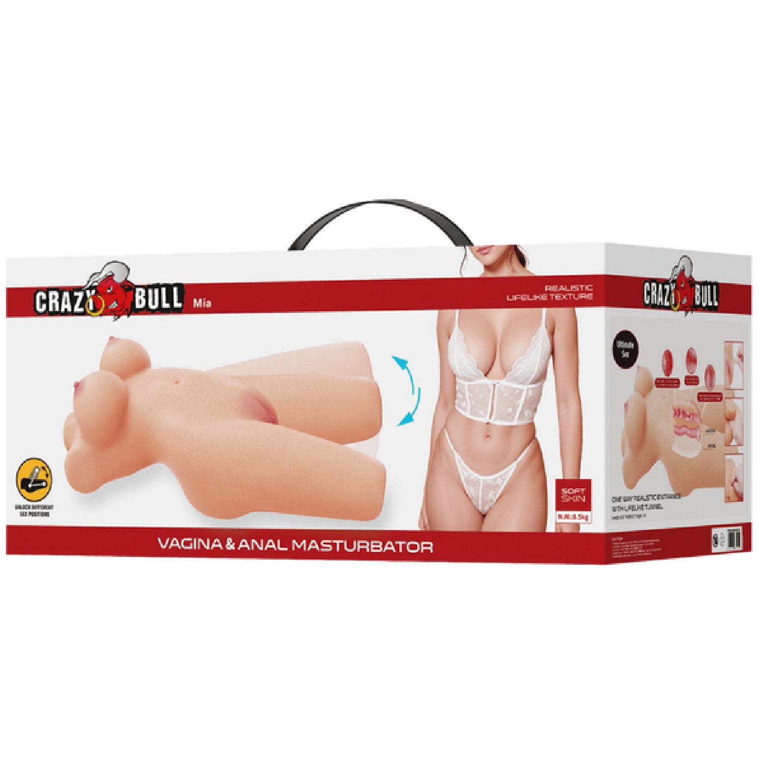 Mia Movable Legs – Life-Size Realistic Vagina and Anal Masturbator Secondary image