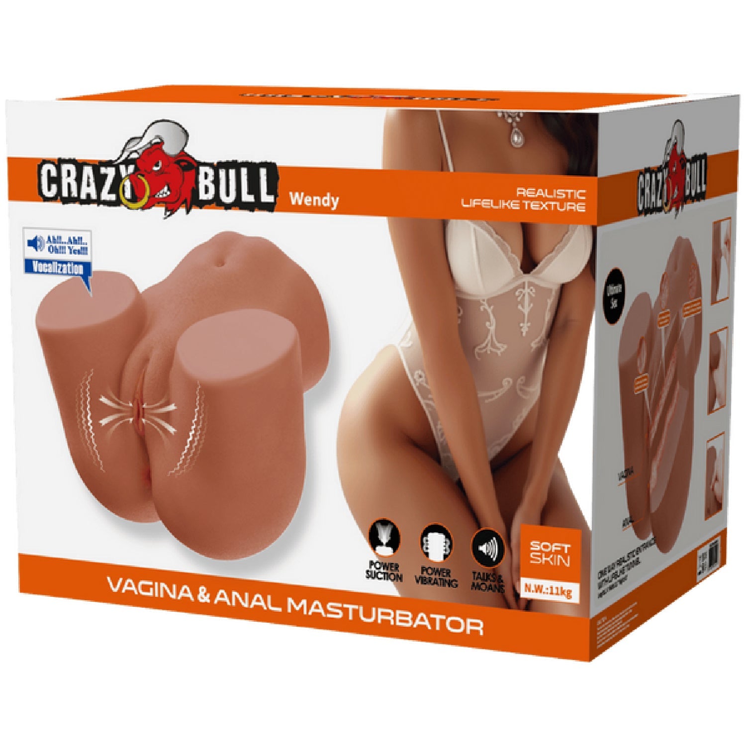Wendy Vagina and Anal Masturbator – Realistic 3D Petite Pelvis Masturbator > Sex Toys For Men > Assbators