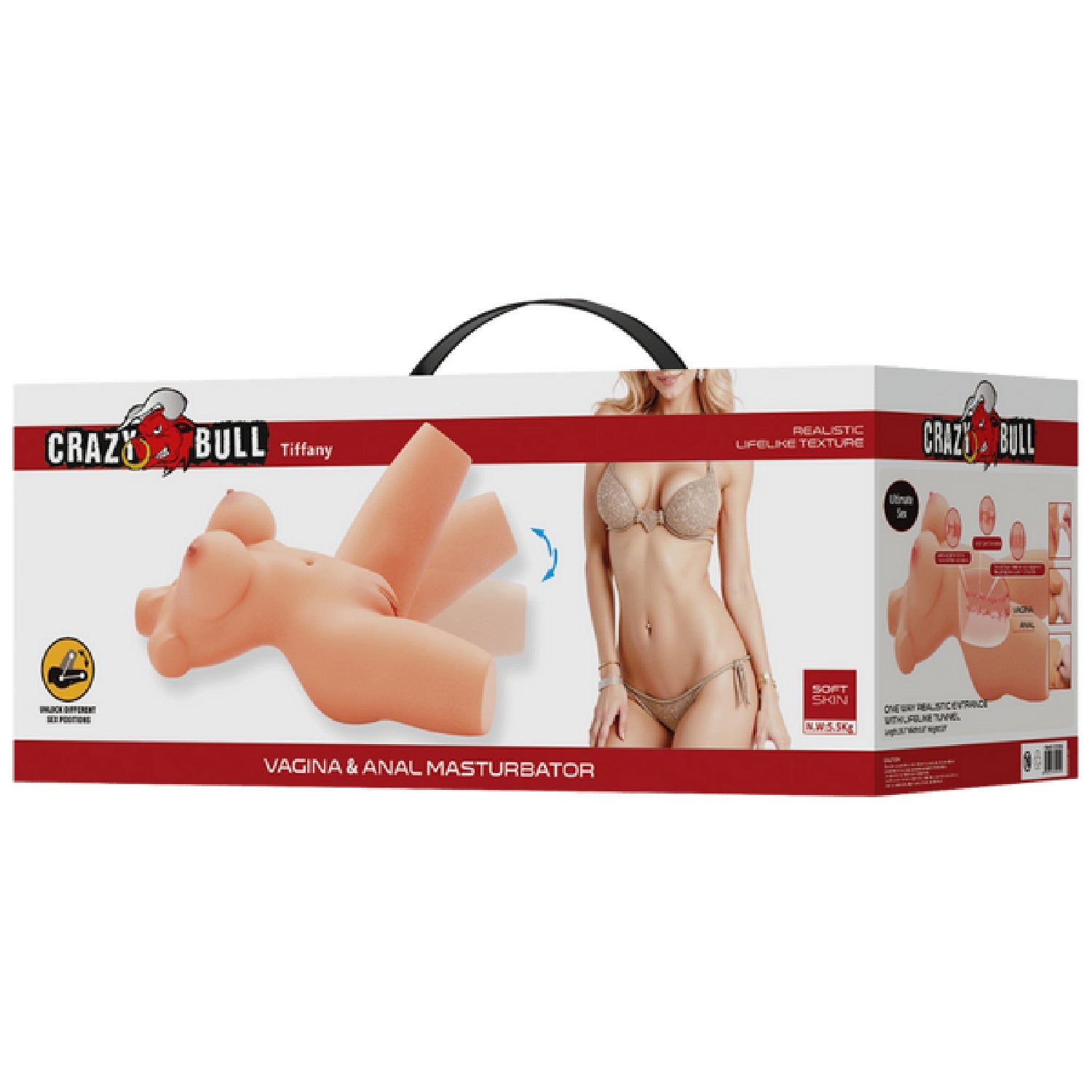 Tiffany Life-Size Sex Doll – Realistic Vagina and Anal Masturbator with Removable Legs > Sex Toys > Sex Dolls > Premium