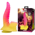 Flame Beast 8.8 Inch Silicone Dildo – Body-Safe Suction Base Dildo > Dildos > Fantasy