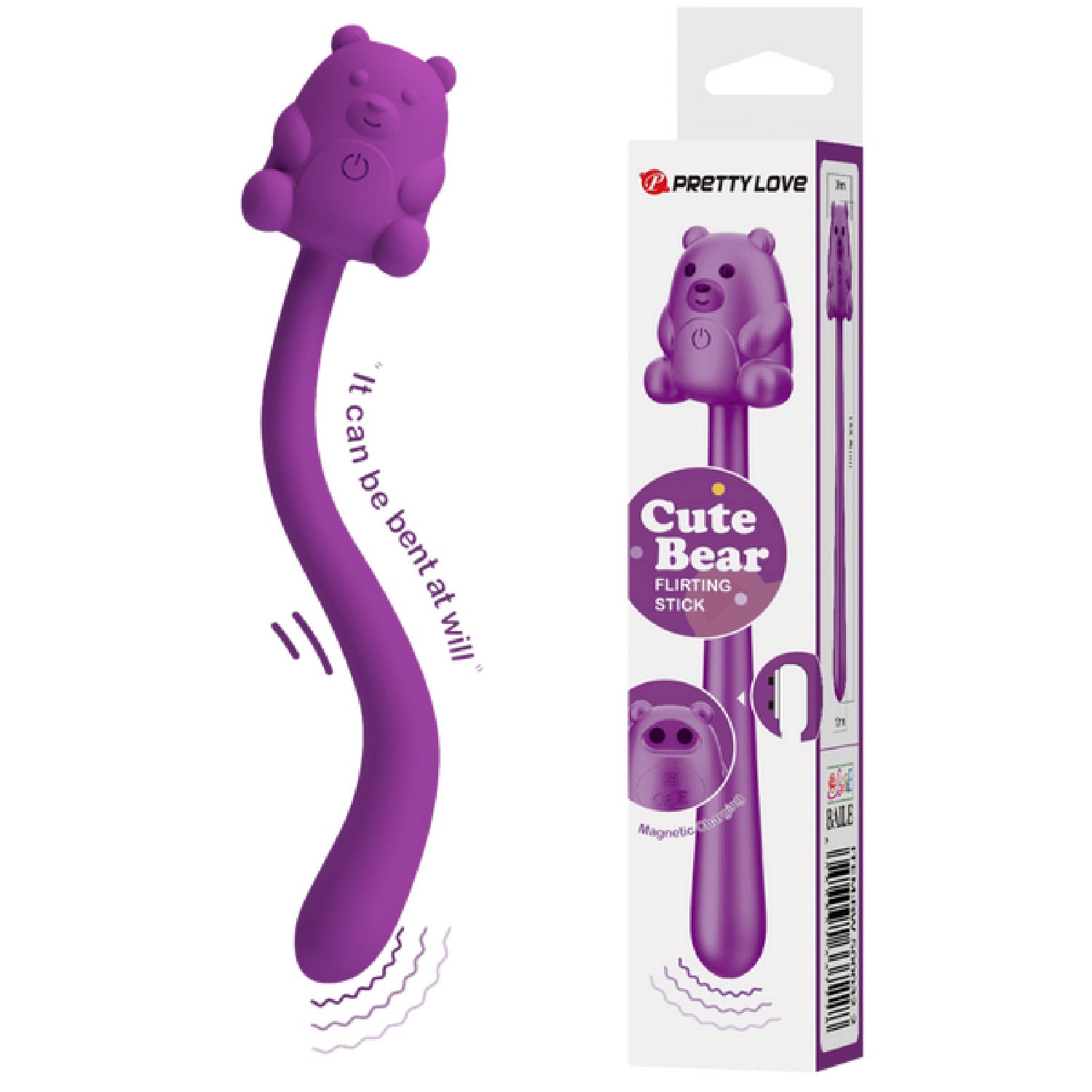 Pretty Love Cute Bear Flirting Stick – 7-Mode Vibrator > Vibrators > Unconventional