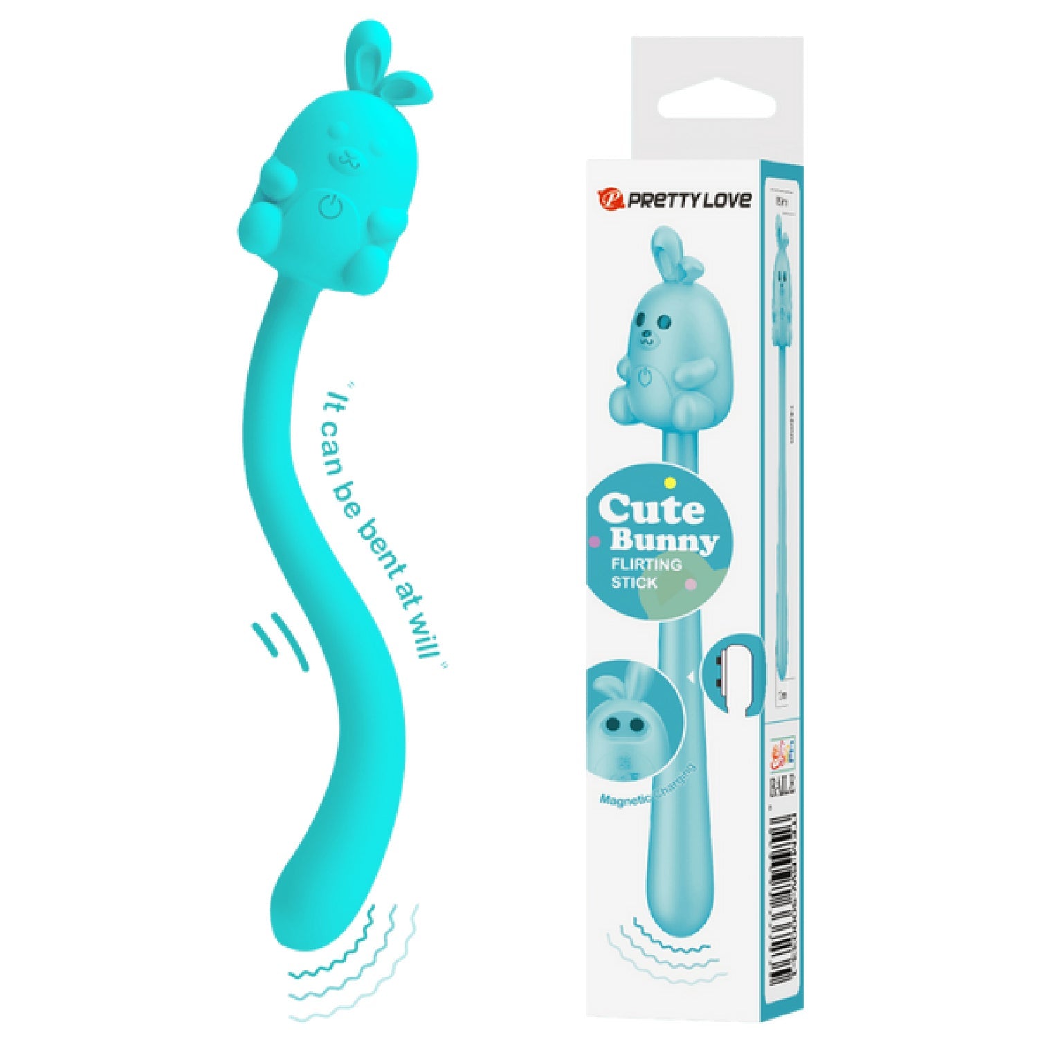 Pretty Love Cute Bunny Flirting Stick – Vibrator with Seven Vibration Modes > Vibrators > Unconventional