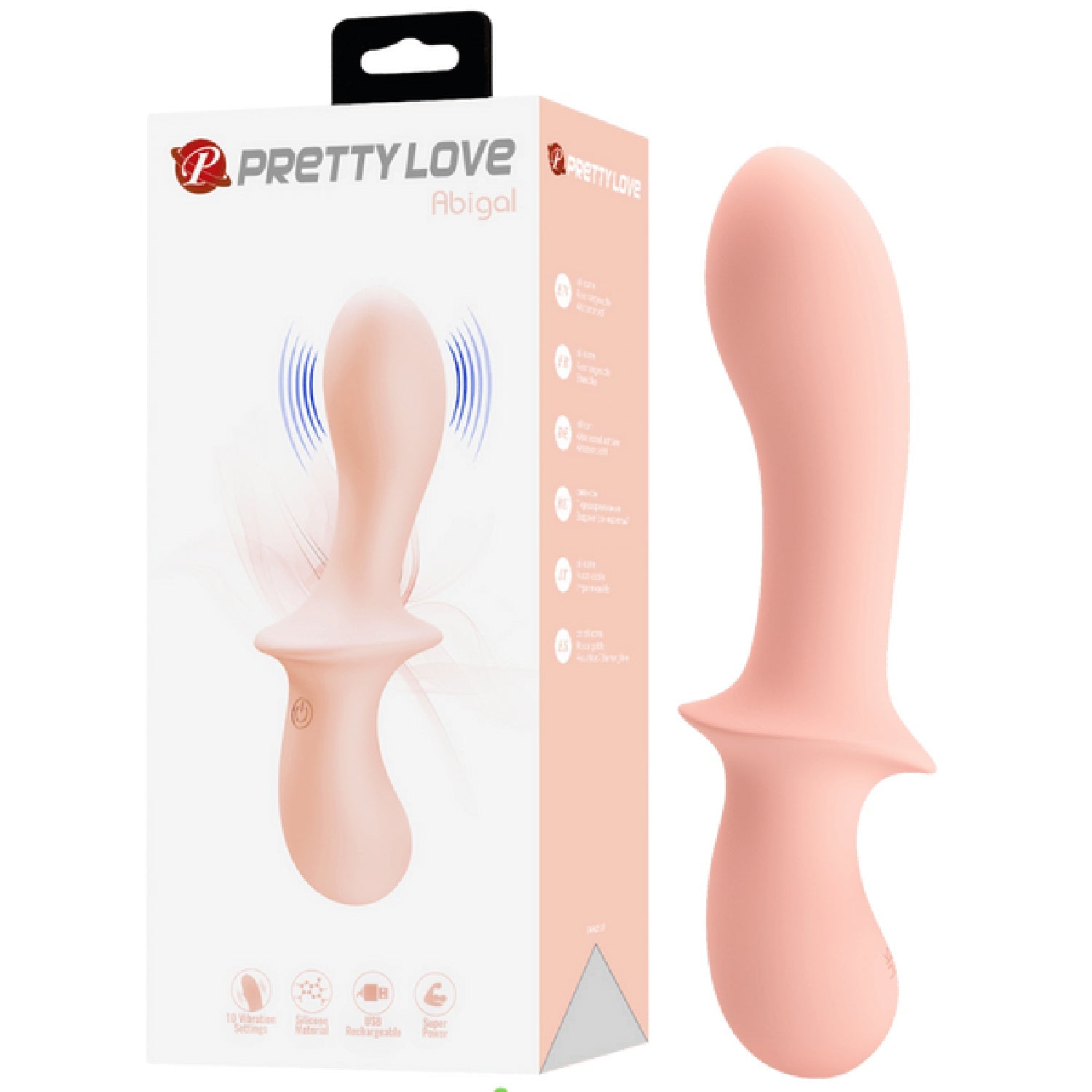 Liquid Silicone Abigal – Luxury Curved Head Vibrator > Sex Toys For Ladies > G-Spot Vibrators Main image